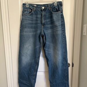 Zara Relaxed Fit Blue Jeans
